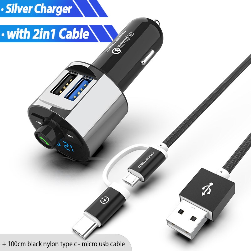 Bluetooth Car Charger Handsfree Car MP3 Music Player