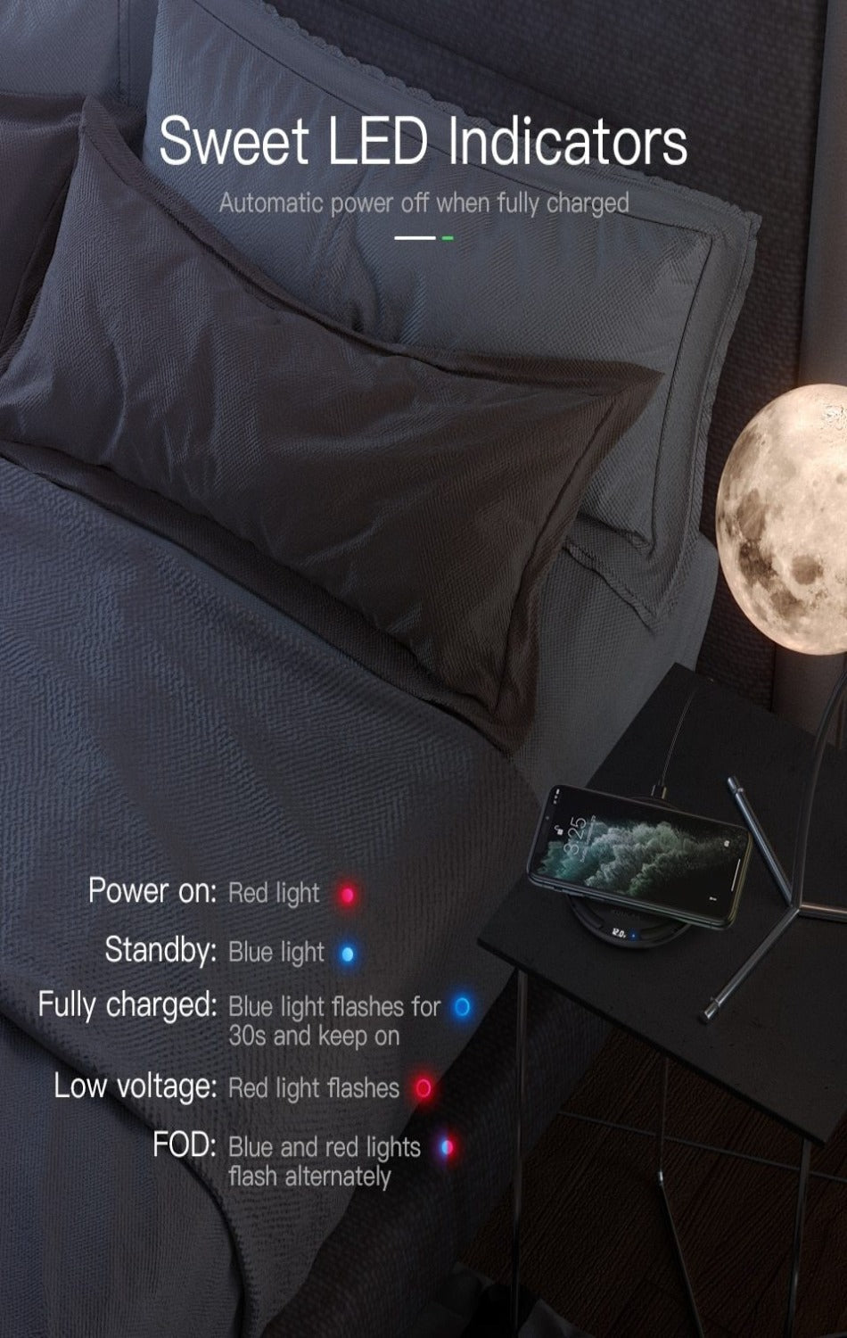 15W Wireless Master Charger | iPhone 11 Pro X XS Max XR && Samsung