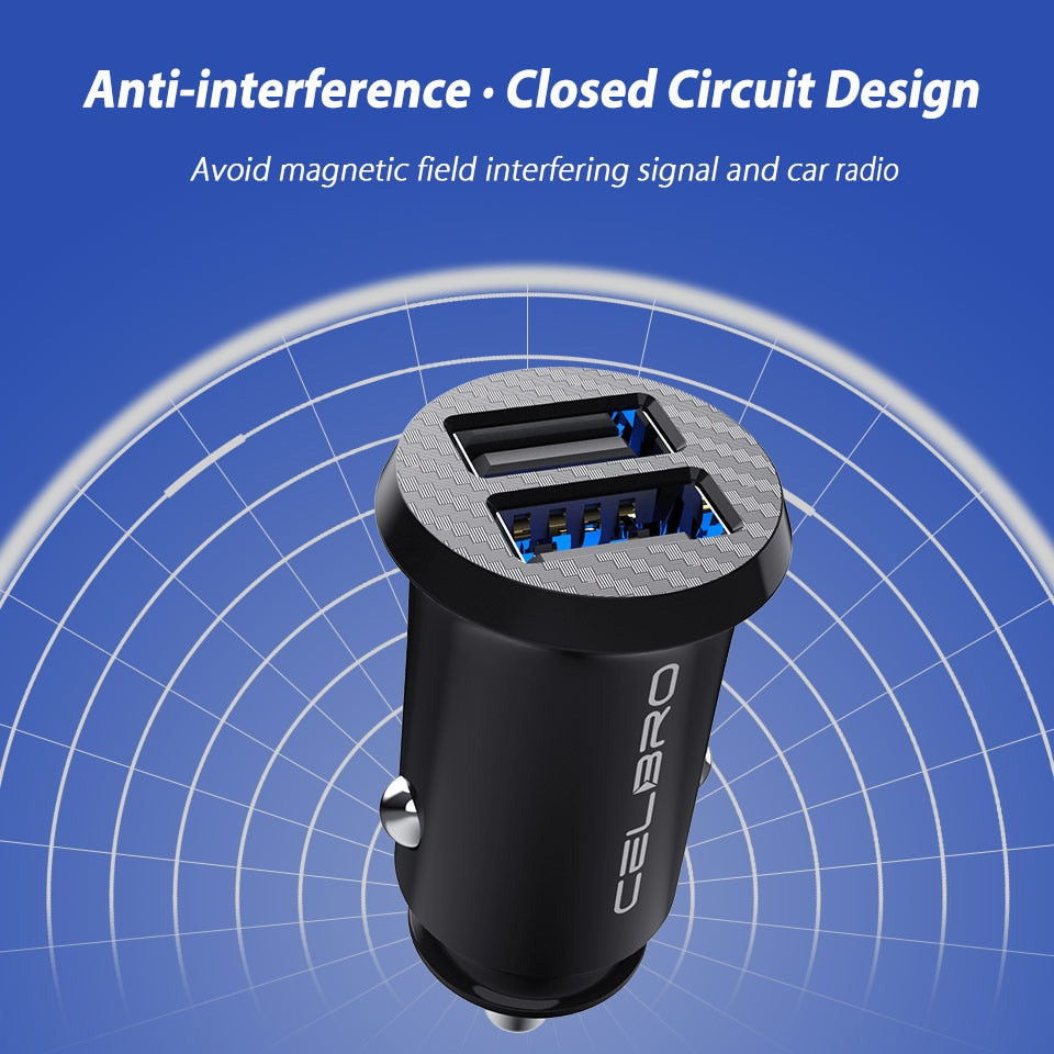 Upgrade Mini USB Car Charger