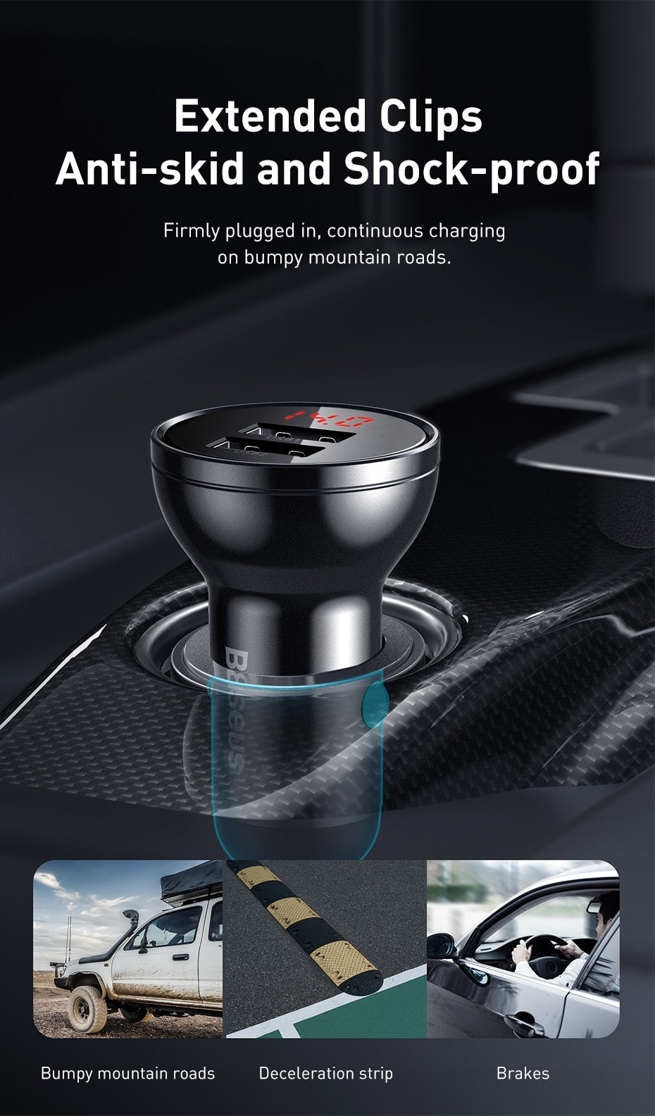 24W Dual USB Car Charger