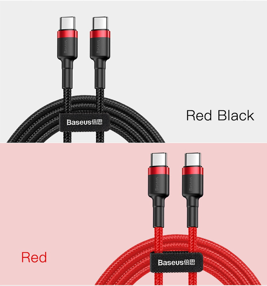 100 W USB C to USB Type C Cable