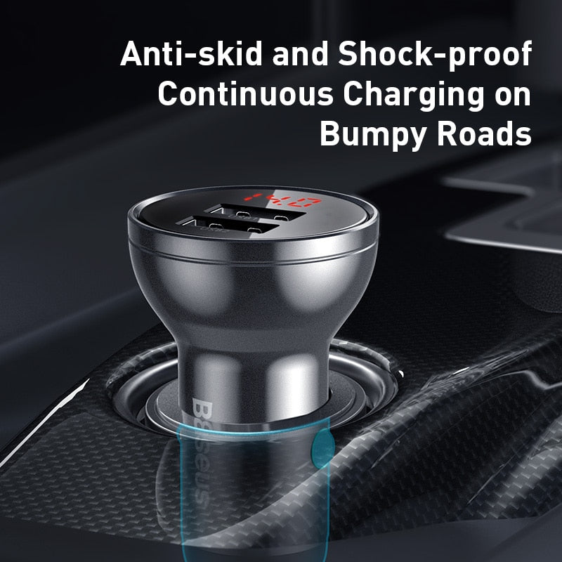 24W Dual USB Car Charger