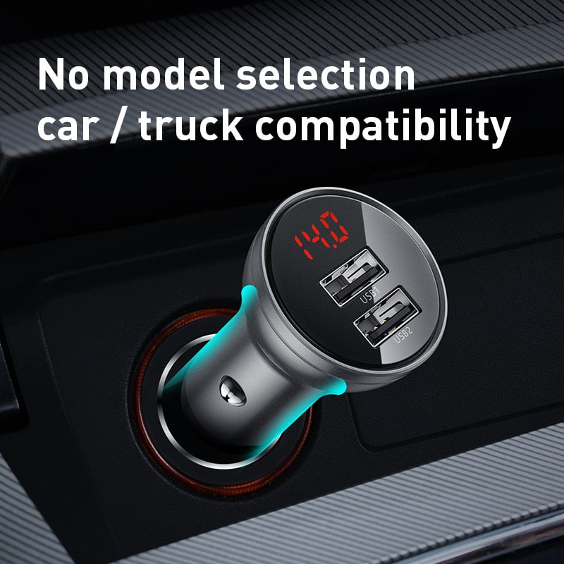 24W Dual USB Car Charger