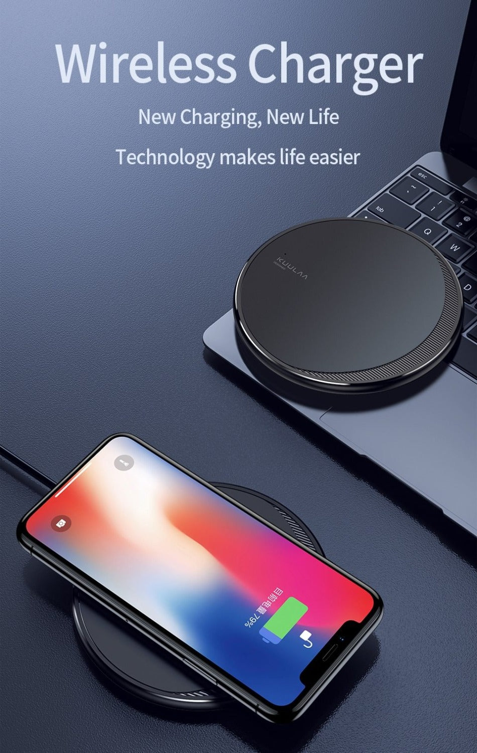 Fast Wireless Master Charger | iPhone 11 Pro 8 X XR XS Max && Samsung S10 S9 S8