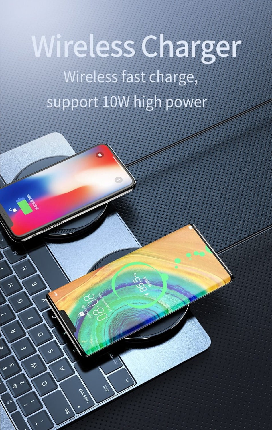 Fast Wireless Master Charger | iPhone 11 Pro 8 X XR XS Max && Samsung S10 S9 S8