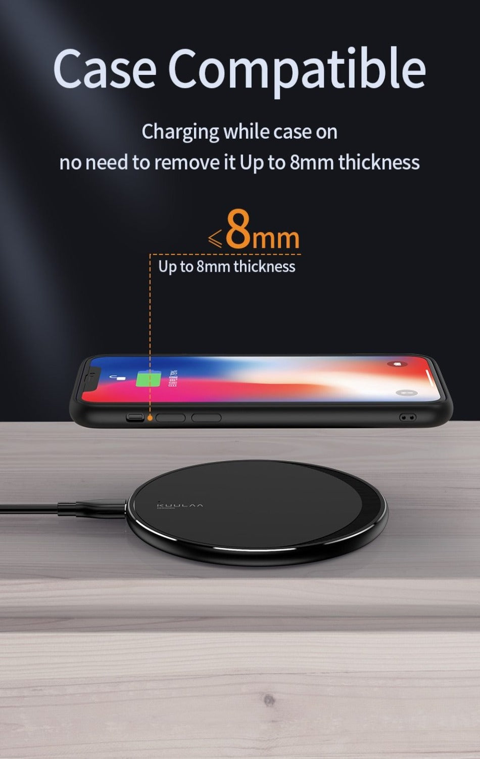 Fast Wireless Master Charger | iPhone 11 Pro 8 X XR XS Max && Samsung S10 S9 S8
