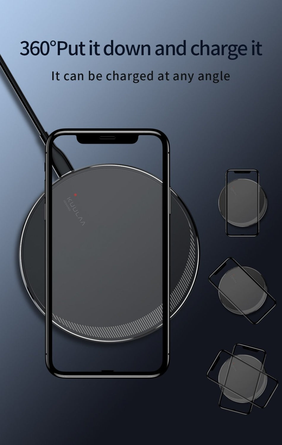 Fast Wireless Master Charger | iPhone 11 Pro 8 X XR XS Max && Samsung S10 S9 S8