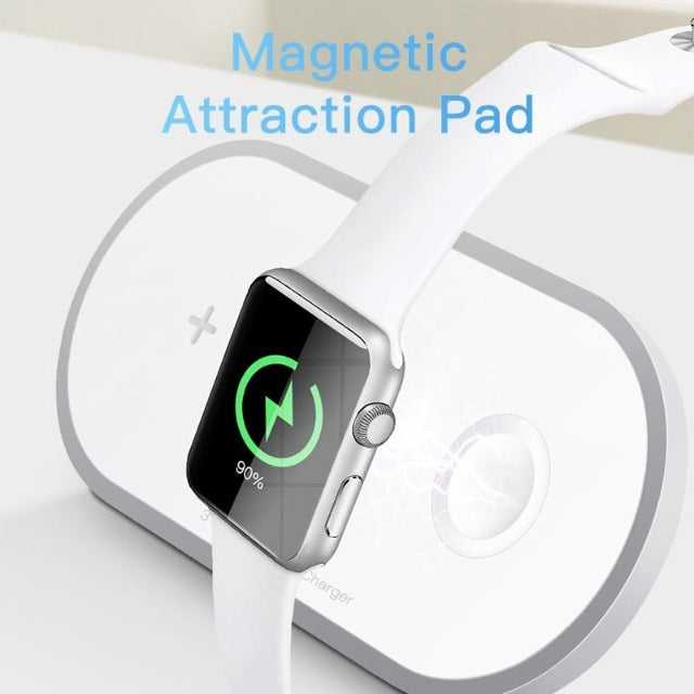 3 in 1 Qi Wireless Charger | Airpods && Apple Watch && IPhone